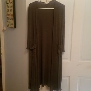 Gray Lularoe Sarah sweater